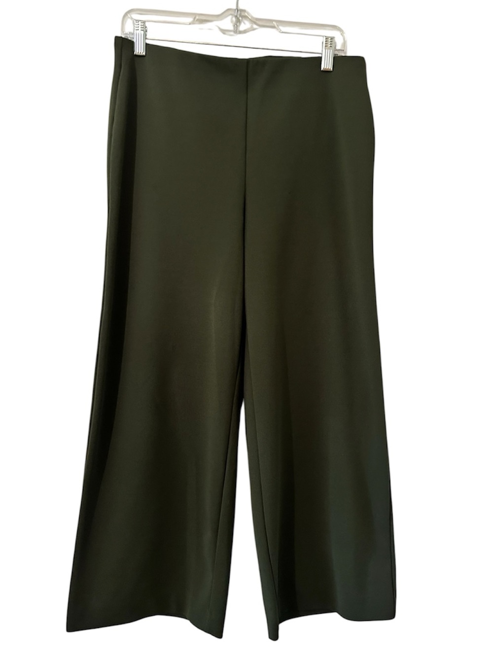 Loft Olive Green Wide Leg Pants